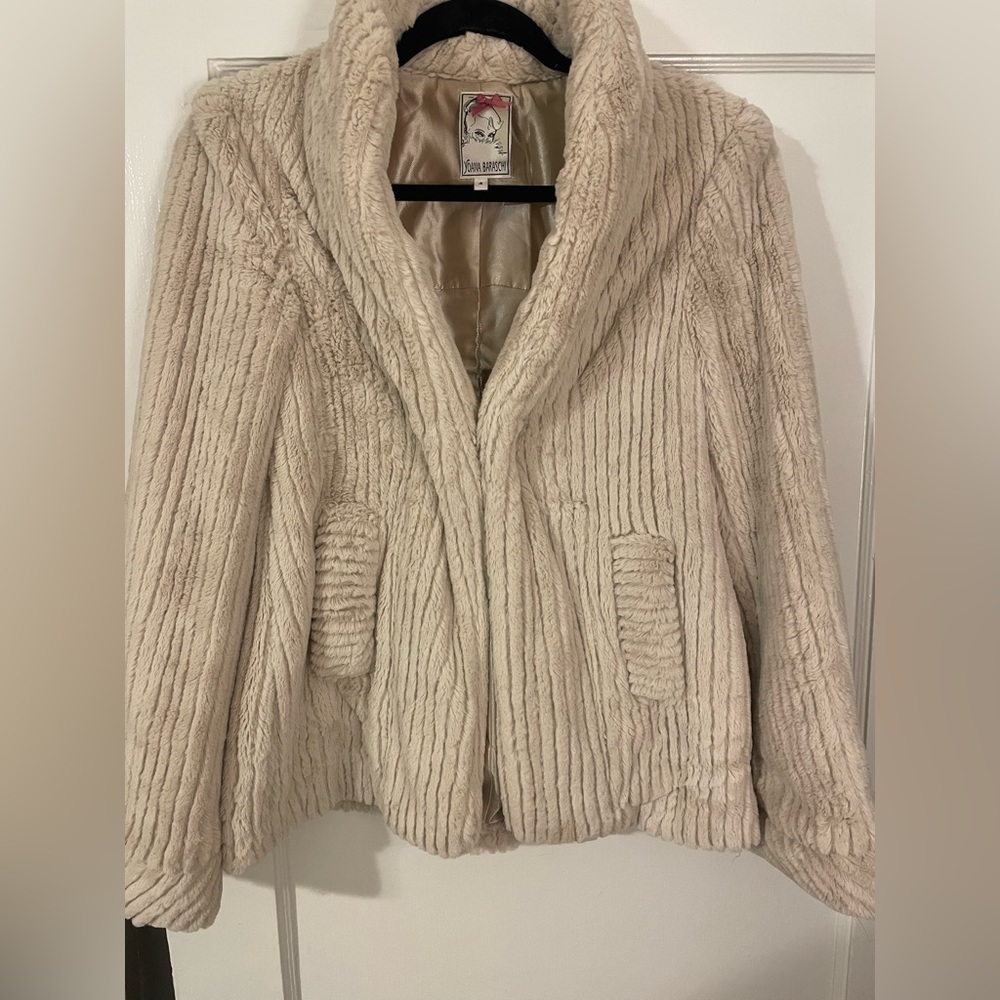 Yoana Baraschi faux fur jacket